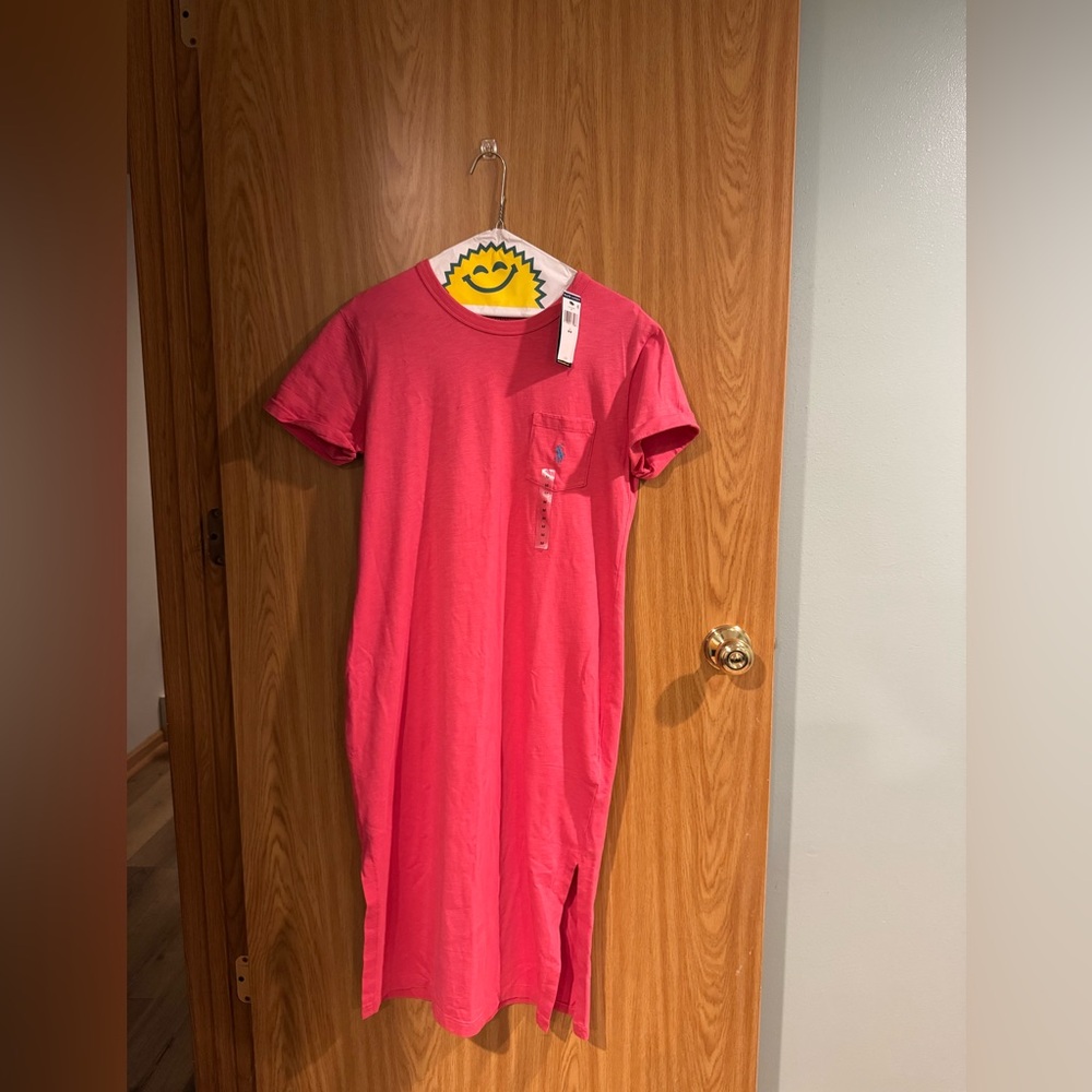 Polo by Ralph Lauren Pink Maxi Dress